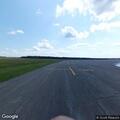 Report of hazardous roadway near airport