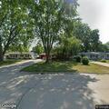 Man conscious after ground-level fall wedged by door