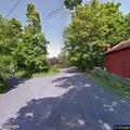 Tree on fire blocking roadway in Marbletown