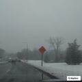 Two-car crash on Route 6 off-ramp in Johnston