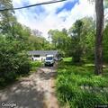 Broken utility pole reported on Quaker Lane