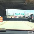 Motorcycle and car crash on I-294 near milepost 20