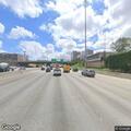Red Hummer stopped on I-94 southbound at Sibley
