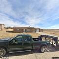 Officer checks code violation at Fossil Court home