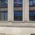 Bank employee locked inside building