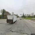 Property damage crash off roadway at Geneva and Prince
