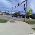 Traffic stop at Geneva and County Farm roads