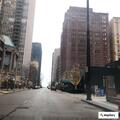 Disabled vehicle near North Michigan Avenue at John Hancock Center