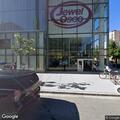 Man in wheelchair trespassing at store entrance
