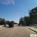 Disabled vehicle blocking eastbound Army Trail lane
