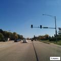 Traffic stop at Army Trail and Meadow roads