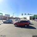 Reckless driver in damaged pickup on Harlem Avenue