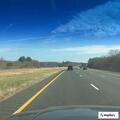 Traffic violations by Toyota sedan on I-495 South