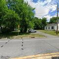 Possible stove left on inside building on Route 28