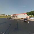 Brush fire in front of Dunkin' Donuts in Plainville