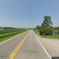 Single-car rollover into ditch on Burlington Road