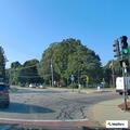 Officer checks unattended car near Church Square