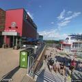 Alarm at restaurant rear door in Patriot Place