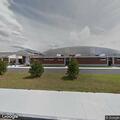 Two-car crash in high school parking lot