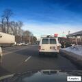 Suspicious Tesla parked at Hartford Avenue gas station
