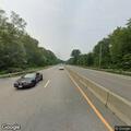 Green Ford Bronco stop on Worcester Road