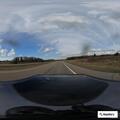 Pickup truck fire on I-86 westbound