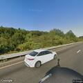 Brush fire in median on I-495 northbound