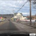 Traffic stop for obstructed plate on Delaware Street
