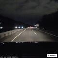 Small brush fire on highway shoulder extinguished