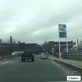 Stopped minivan on I-391 bridge in Holyoke