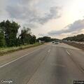 Two-car crash with airbag deployment on I-90
