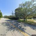 Tree blocking sidewalk on First Parish Road