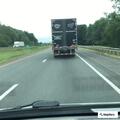 Single-car crash with airbag deployment on I-90