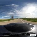 Officers monitor black SUV drifting on US-151