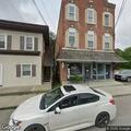 Parking lot crash involving gray Honda SUV