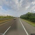 Tractor trailer crash and diesel spill on I-86