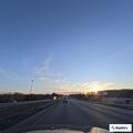Car fire on I-39 ramp from Harrison Avenue