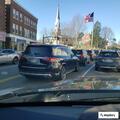 Report of possible hit-and-run near restaurant