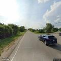 Traffic stop on blue Ford pickup truck