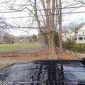 Car blocking driveway at Seaward Road home