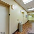 Ambulance arrives at hospital with patient