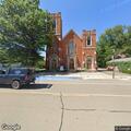 Grass fire on church lawn in Frewsburg