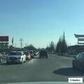 Traffic stop at Wayne and Warren roads