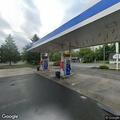 Driver hits gas pump at Mobil station