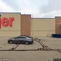 Person experiencing chest pain and panic attack at Meijer parking lot