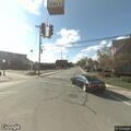 Vehicle overturns in crash on Penniman Avenue