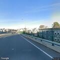 Person walking in and out of roadway