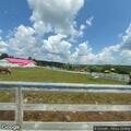 Establishing landing zone for medevac at Gilboa camp
