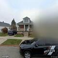 Partially down power line at Prescott Street home