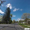 Car and deer collision on Route 32 in Greenville